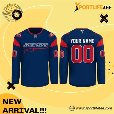 Columbus Blue Jackets 2026 Healthcare Appreciation Hockey Jersey