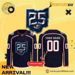 Columbus Blue Jackets 25Th Anniversary Season Limited Edition Hockey Jersey