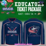 Columbus Blue Jackets Educator Appreciation Night Hockey Jersey