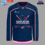 Columbus Blue Jackets Educator Appreciation Night Hockey Jersey