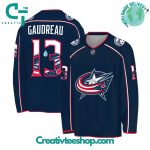 Columbus Blue Jackets In Loving Memory Johnny Gaudreau Hockey Jersey