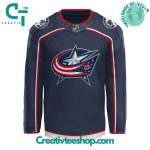 Columbus Blue Jackets Just A Chill Guy Meme Hockey Jersey