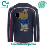 Columbus Blue Jackets Just A Chill Guy Meme Hockey Jersey