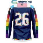 Columbus Blue Jackets Pride Month 2026 Hockey Jersey