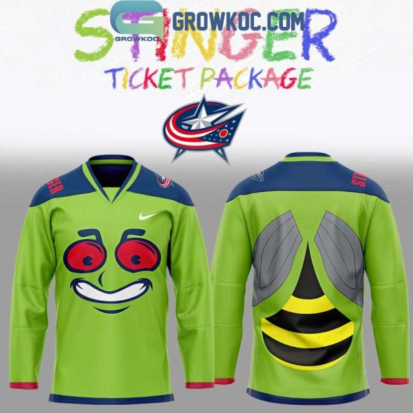 Columbus Blue Jackets Stinger 2026 Uniform Hockey Jersey