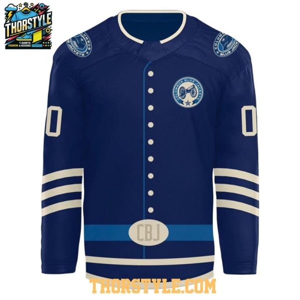 Columbus Blue Jackets X 2026 Military Appreciation Celebrate Hockey Jersey