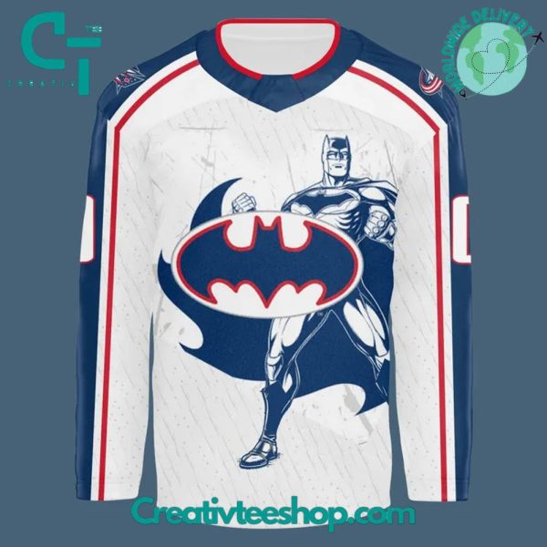 Columbus Blue Jackets X Batman Special New Hockey Jersey