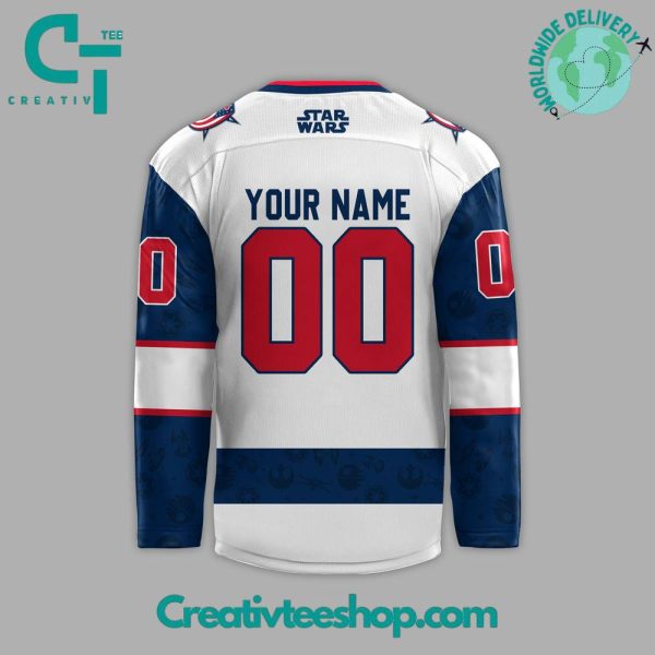 Columbus Blue Jackets X Star Wars Hockey Jersey