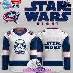 Columbus Blue Jackets X Star Wars Night 2024 Hockey Jersey