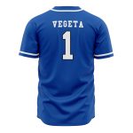 Stylish Blue Baseball Jersey - Customizable Teamwear With Star Design - Perfect For Sports & Casual Outfits