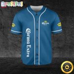 Corona Blue Beer Lovers Baseball Jersey