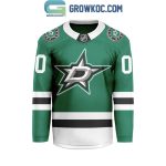 Dallas Stars Be The Fighter 2024 Home Personalized Hockey Jersey