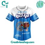 Detroit Lions Kool Aid Honolulu Blue Baseball Jersey