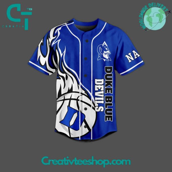 Duke Blue Devils Ncaa Basketball Champions Made Here Baseball Jersey