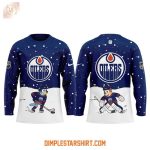 Edmonton Oilers X Bluey & Bingo Hockey Jersey