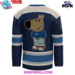 Columbus Blue Jackets X Chill Guy Blue Hockey Jersey