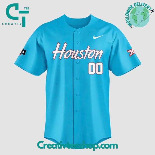 Houston Cougars Special New 2025 Blue Jersey