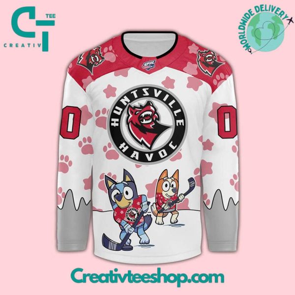 Huntsville Havoc X Bluey Day 2025 Hockey Jersey