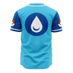 Hydro Pumps Blue Baseball Jersey - Cool Pokémon-Inspired Design For Fans