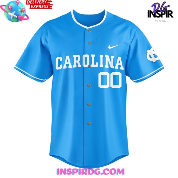 Carolina Tar Heels Baseball 2025 Blue Jersey