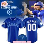 Israel World Baseball Classic 2026 Custom Blue Jersey
