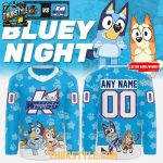 Kalamazoo Wings Bluey Night 2026 Personalized Hockey Jersey