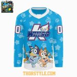 Kalamazoo Wings Bluey Night 2026 Personalized Hockey Jersey