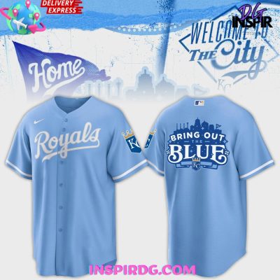 Kansas City Royals Bring Out The Blue Baseball Jersey