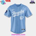 Kansas City Royals Lugo Light Blue Baseball Jersey