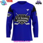 Los Angeles Kings La Strong 2025 Blue Jersey