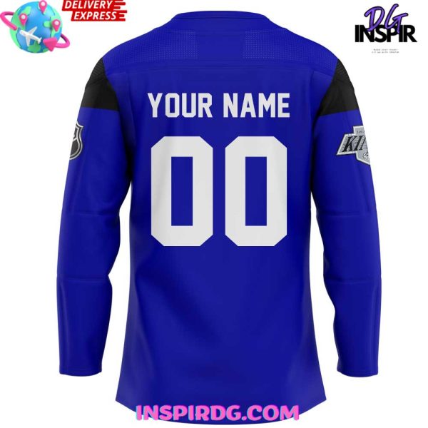 Los Angeles Kings La Strong 2025 Blue Jersey