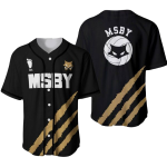 **Msby Black Anime-Inspired Volleyball Jersey - Bold Design, Perfect For Fans & Players**