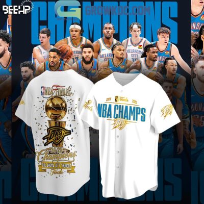 Oklahoma City Thunder Nba Champs T-Shirt - Celebrate 2024-2025 Finals Victory