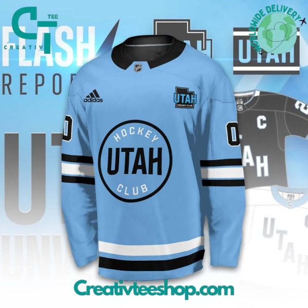 Nhl Utah Hockey Club Personalized Light Blue Hockey Jersey