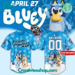 Rocket City Trash Pandas X Bluey Night Baseball Jersey