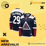 Nathan Mackinnon Colorado Avalanche Mens Navy Blue Alt Breakaway Hockey Jersey 3D Shirt