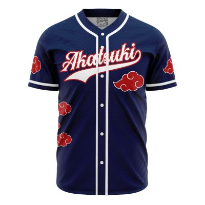 Navy Blue Akatsuki Uchiha Shippuden Baseball Jersey