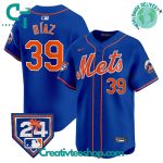 New York Mets 2024 Spring Training Vapor Premier Royal Blue Baseball Jersey