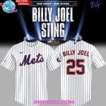 New York Mets Billy Joel Sting Special Baseball Jersey