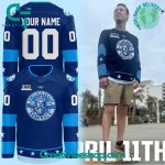 Norfolk Admirals 2025 Kelly Cup Playoffs Blue Hockey Jersey