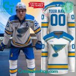 St. Louis Blues "Remixed Remastered Reborn" Special New 2025 Hockey Jersey - White