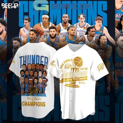 Celebrate Okc Thunder 2025 Nba Champs With Exclusive Commemorative T-Shirt – Limited Edition Fan Gear!