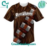 Pensacola Blue Wahoos X Star Wars 2025 Personalized Baseball Jersey