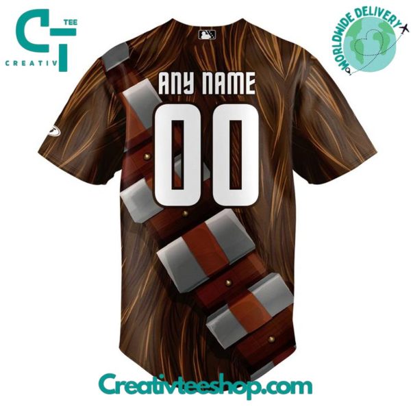 Pensacola Blue Wahoos X Star Wars 2025 Personalized Baseball Jersey