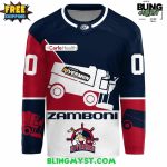 Peoria Rivermen Zamboni Replica Special Hockey Jersey