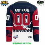 Peoria Rivermen Zamboni Replica Special Hockey Jersey