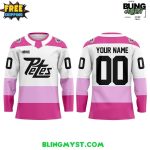 Peterborough Petes Pink In The Rink 2026 Hockey Jersey