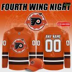 Philadelphia Flyers 2026 Fourth Wing Night Hockey Jersey
