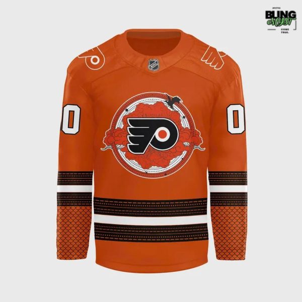 Philadelphia Flyers 2026 Fourth Wing Night Hockey Jersey