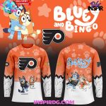 Philadelphia Flyers Bluey And Bingo Special Jersey